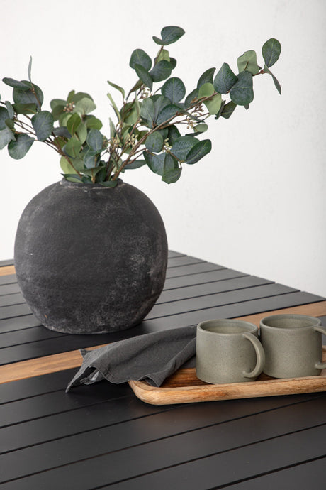 Togo Outdoor - Esstisch rechteckig - schwarz/Aluminum - Outdoor - Esstische (rechteckig) - ALVAHOME