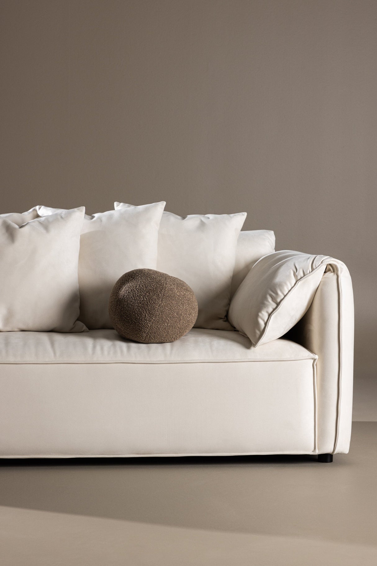 Torekov 3 - Sitzer Sofa - weiß/Polyester - 3 - Sitzer Sofas - ALVAHOME