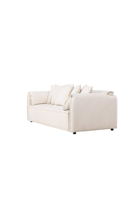 Torekov 3 - Sitzer Sofa - weiß/Polyester - 3 - Sitzer Sofas - ALVAHOME