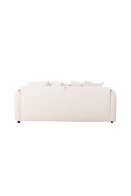 Torekov 3 - Sitzer Sofa - weiß/Polyester - 3 - Sitzer Sofas - ALVAHOME