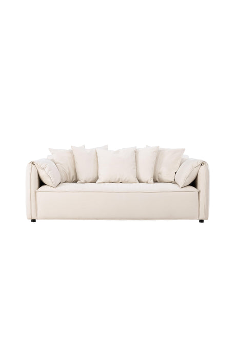 Torekov 3 - Sitzer Sofa - weiß/Polyester - 3 - Sitzer Sofas - ALVAHOME
