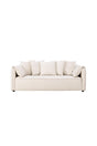 Torekov 3 - Sitzer Sofa - weiß/Polyester - 3 - Sitzer Sofas - ALVAHOME