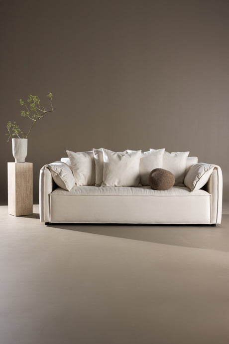 Torekov 3 - Sitzer Sofa - weiß/Polyester - 3 - Sitzer Sofas - ALVAHOME