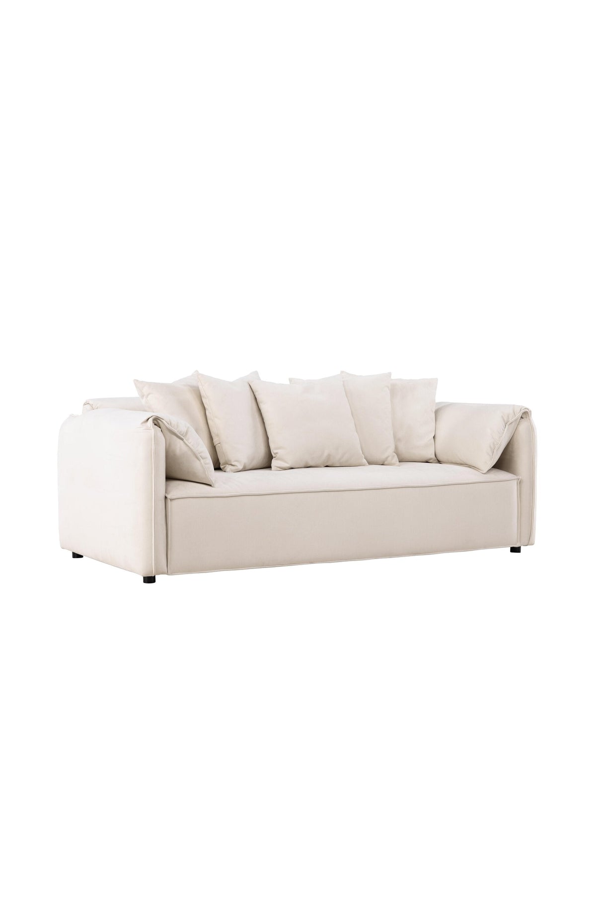 Torekov 3 - Sitzer Sofa - weiß/Polyester - 3 - Sitzer Sofas - ALVAHOME