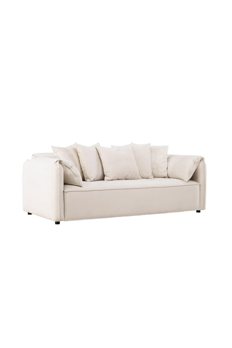 Torekov 3 - Sitzer Sofa - weiß/Polyester - 3 - Sitzer Sofas - ALVAHOME