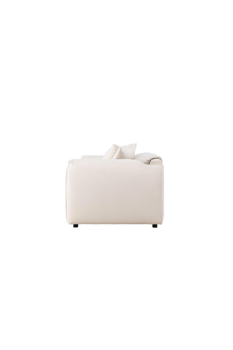 Torekov 3 - Sitzer Sofa - weiß/Polyester - 3 - Sitzer Sofas - ALVAHOME