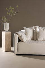 Torekov 3 - Sitzer Sofa - weiß/Polyester - 3 - Sitzer Sofas - ALVAHOME