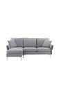 Toulouse 3 - Sitzer Sofa - grau/Polyester - 3 - Sitzer Sofas - ALVAHOME