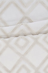 Towa Wohnzimmerteppich - weiß/Polyester - Wohnzimmerteppiche - ALVAHOME