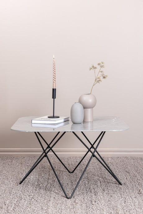 Tristar Couchtisch - grau/Glas - Couchtische - ALVAHOME