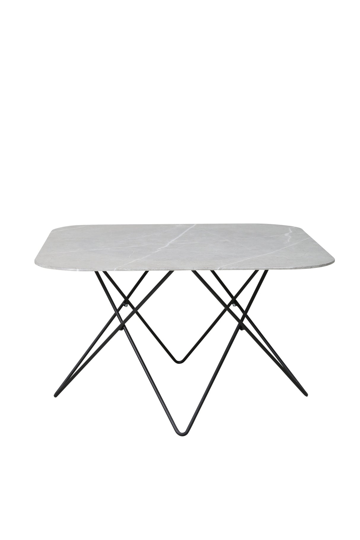 Tristar Couchtisch - grau/Glas - Couchtische - ALVAHOME