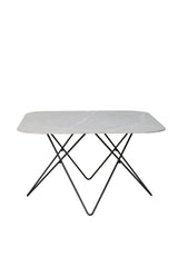 Tristar Couchtisch - grau/Glas - Couchtische - ALVAHOME