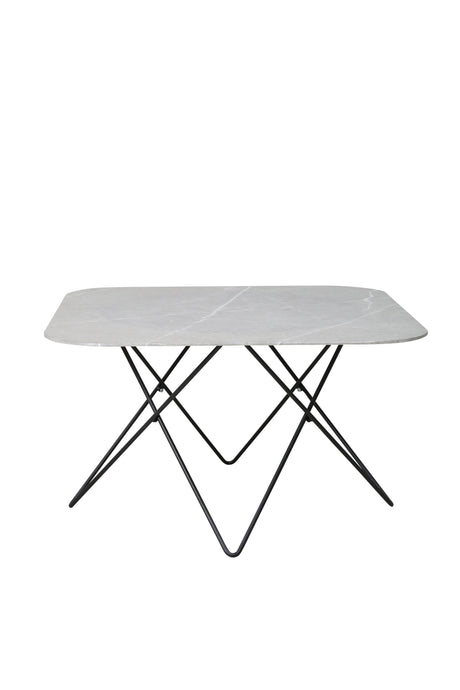 Tristar Couchtisch - grau/Glas - Couchtische - ALVAHOME