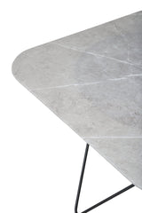 Tristar Couchtisch - grau/Glas - Couchtische - ALVAHOME