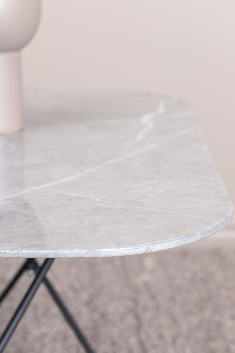 Tristar Couchtisch - grau/Glas - Couchtische - ALVAHOME