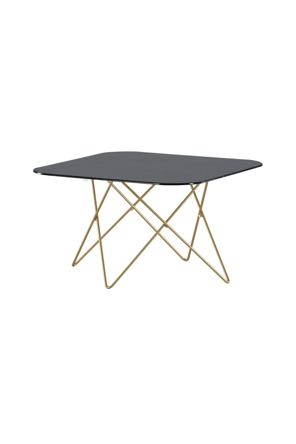 Tristar Couchtisch - schwarz/Glas - Couchtische - ALVAHOME