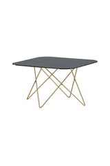 Tristar Couchtisch - schwarz/Glas - Couchtische - ALVAHOME