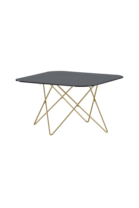 Tristar Couchtisch - schwarz/Glas - Couchtische - ALVAHOME