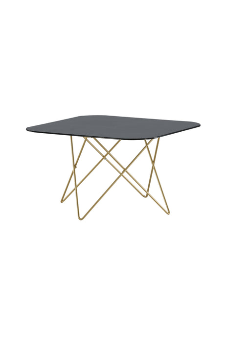 Tristar Couchtisch - schwarz/Glas - Couchtische - ALVAHOME