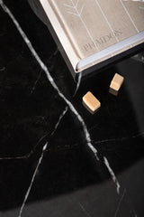 Tristar Couchtisch - schwarz/Glas - Couchtische - ALVAHOME