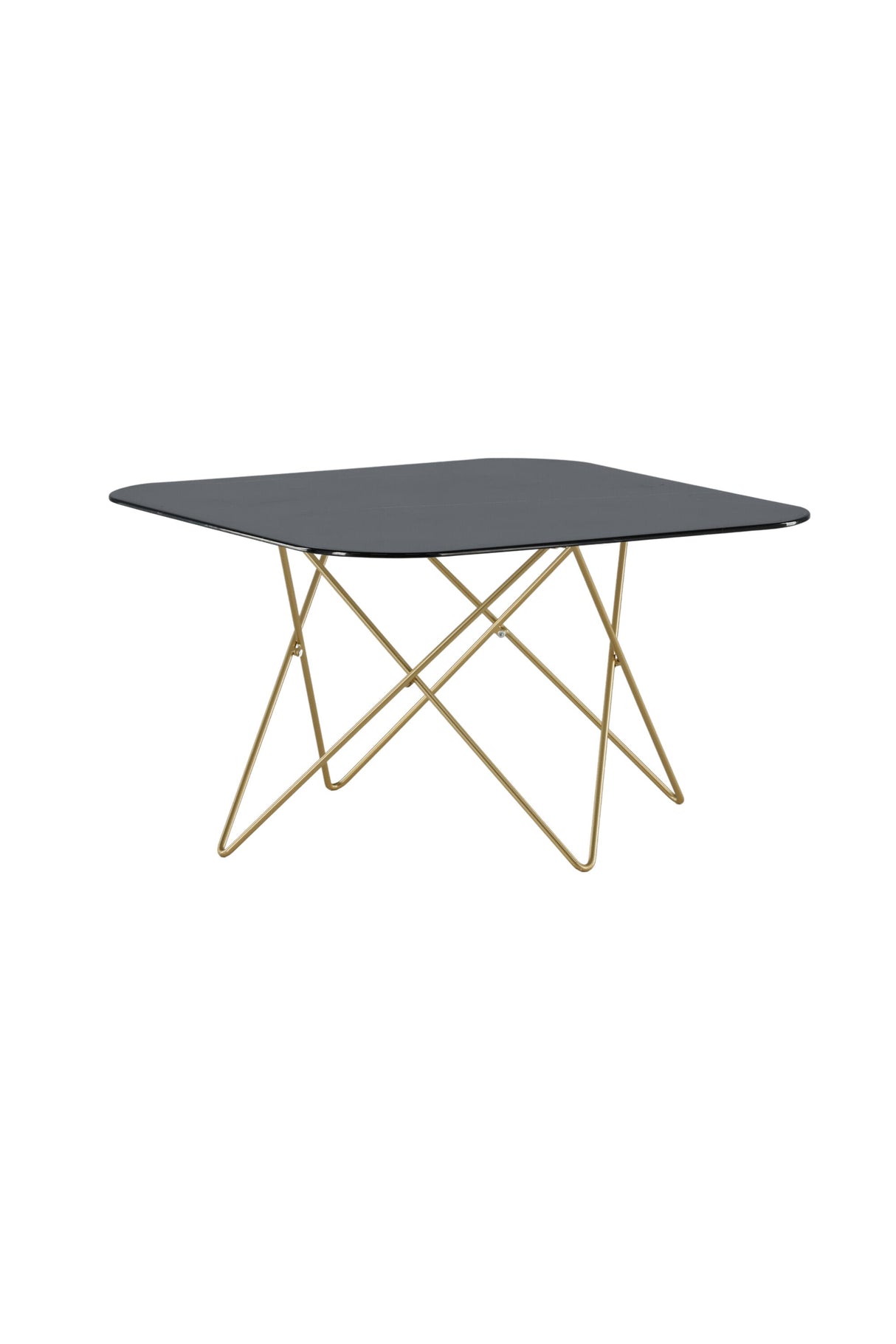 Tristar Couchtisch - schwarz/Glas - Couchtische - ALVAHOME