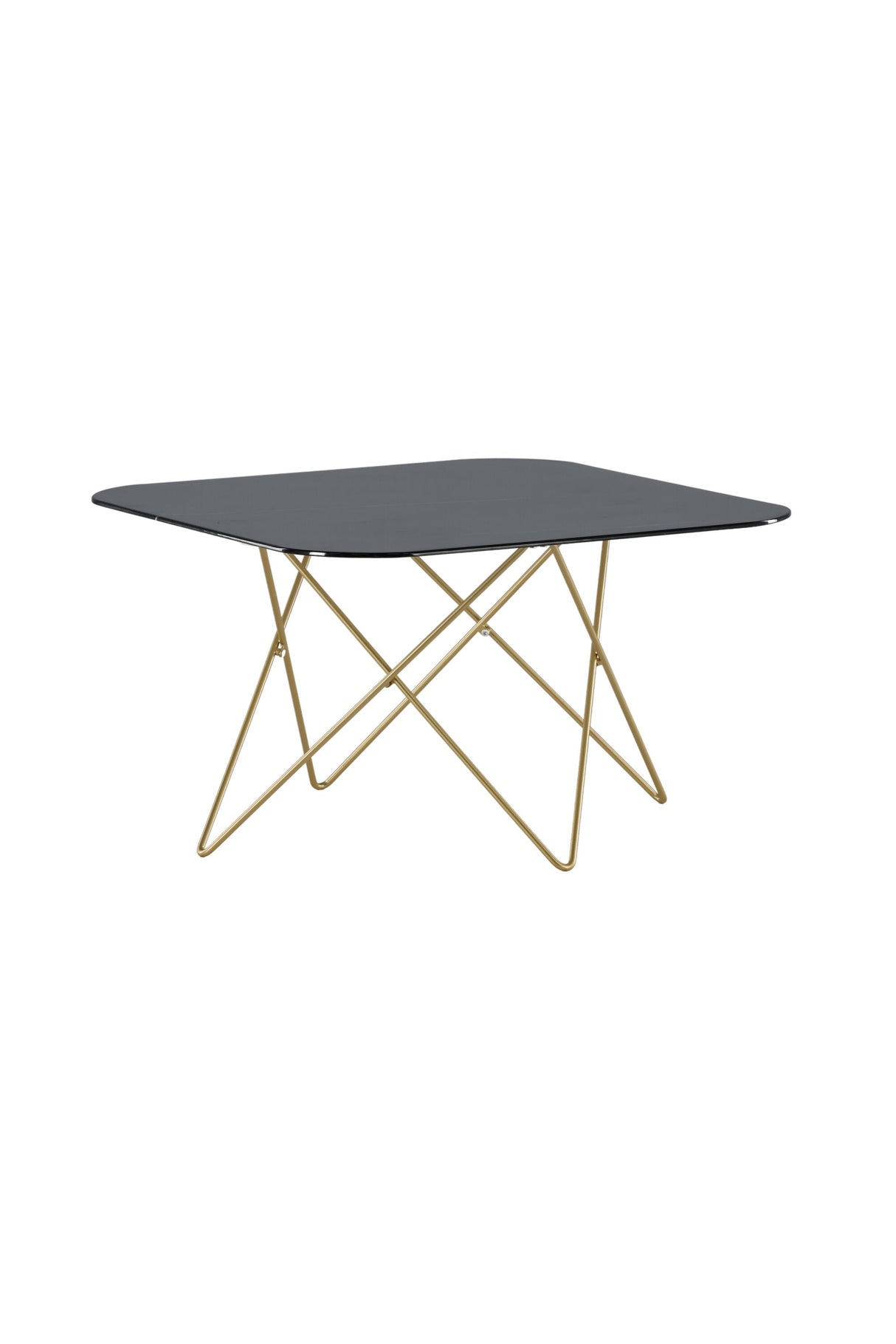 Tristar Couchtisch - schwarz/Glas - Couchtische - ALVAHOME
