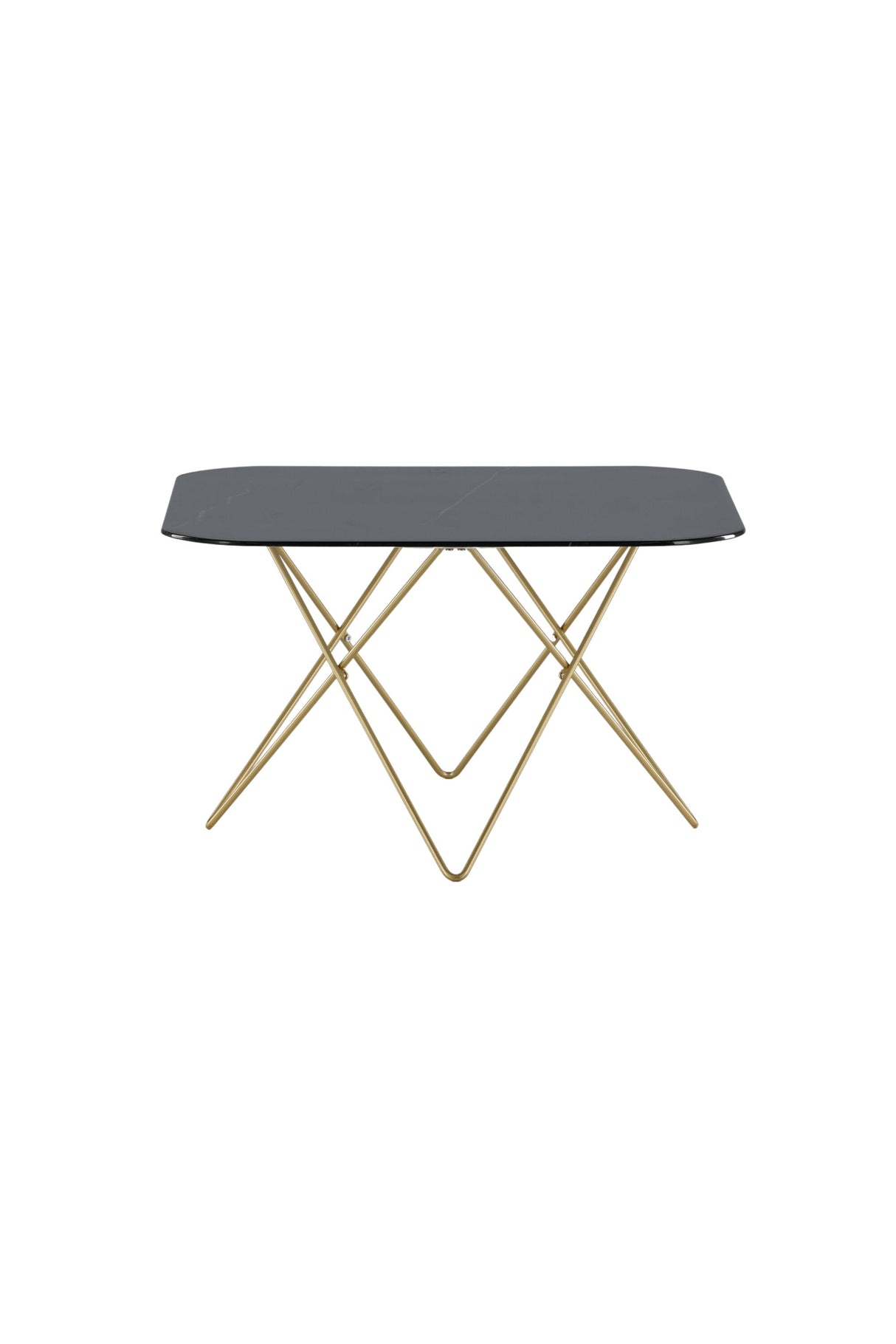 Tristar Couchtisch - schwarz/Glas - Couchtische - ALVAHOME