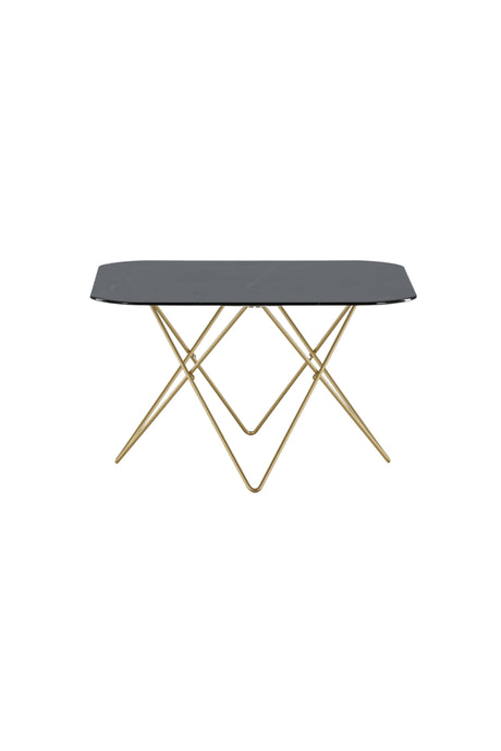 Tristar Couchtisch - schwarz/Glas - Couchtische - ALVAHOME