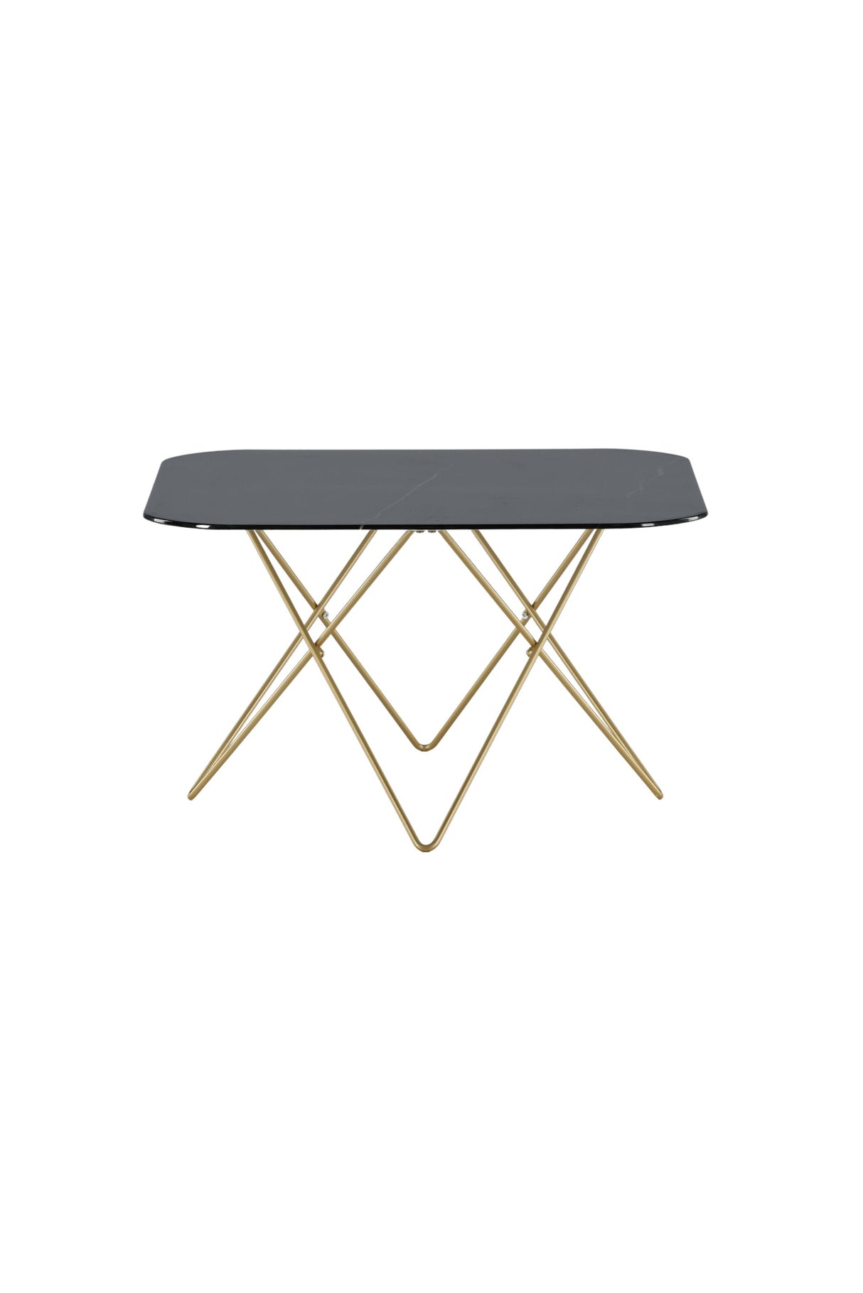 Tristar Couchtisch - schwarz/Glas - Couchtische - ALVAHOME