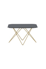 Tristar Couchtisch - schwarz/Glas - Couchtische - ALVAHOME