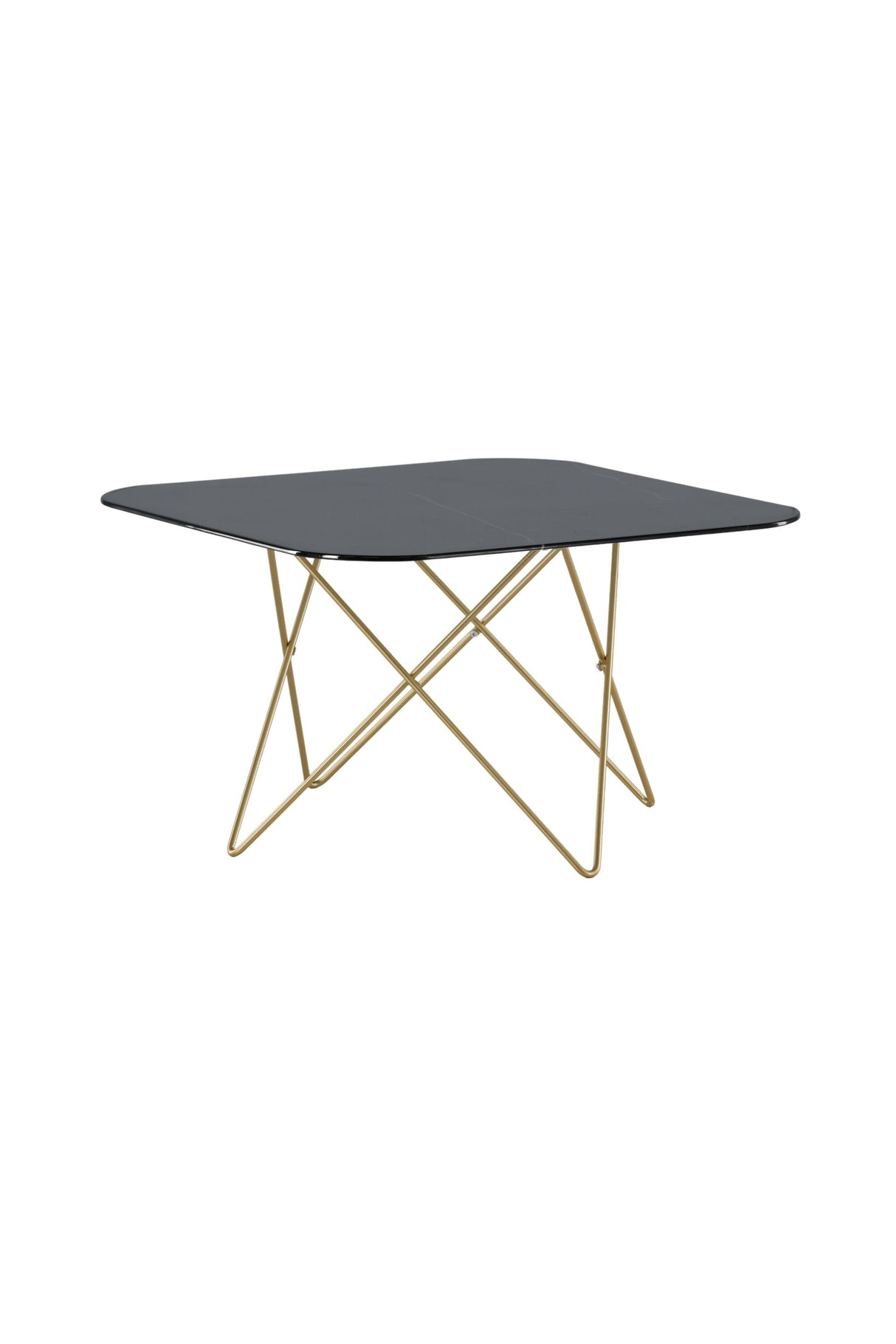 Tristar Couchtisch - schwarz/Glas - Couchtische - ALVAHOME