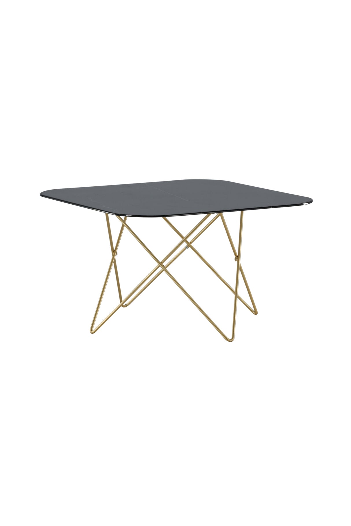 Tristar Couchtisch - schwarz/Glas - Couchtische - ALVAHOME
