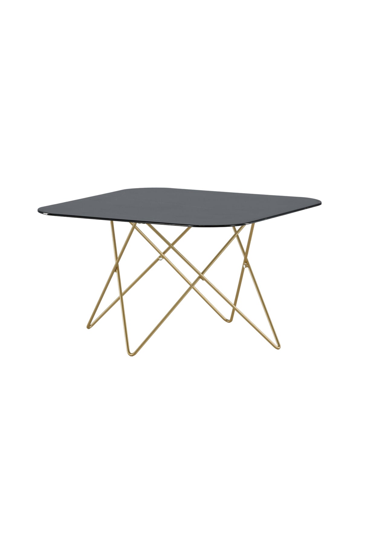 Tristar Couchtisch - schwarz/Glas - Couchtische - ALVAHOME