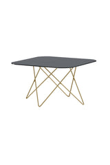 Tristar Couchtisch - schwarz/Glas - Couchtische - ALVAHOME