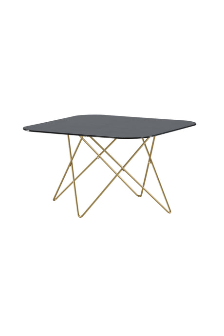 Tristar Couchtisch - schwarz/Glas - Couchtische - ALVAHOME
