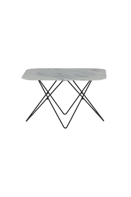 Tristar Couchtisch - weiß/Glas - Couchtische - ALVAHOME