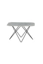 Tristar Couchtisch - weiß/Glas - Couchtische - ALVAHOME
