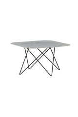 Tristar Couchtisch - weiß/Glas - Couchtische - ALVAHOME