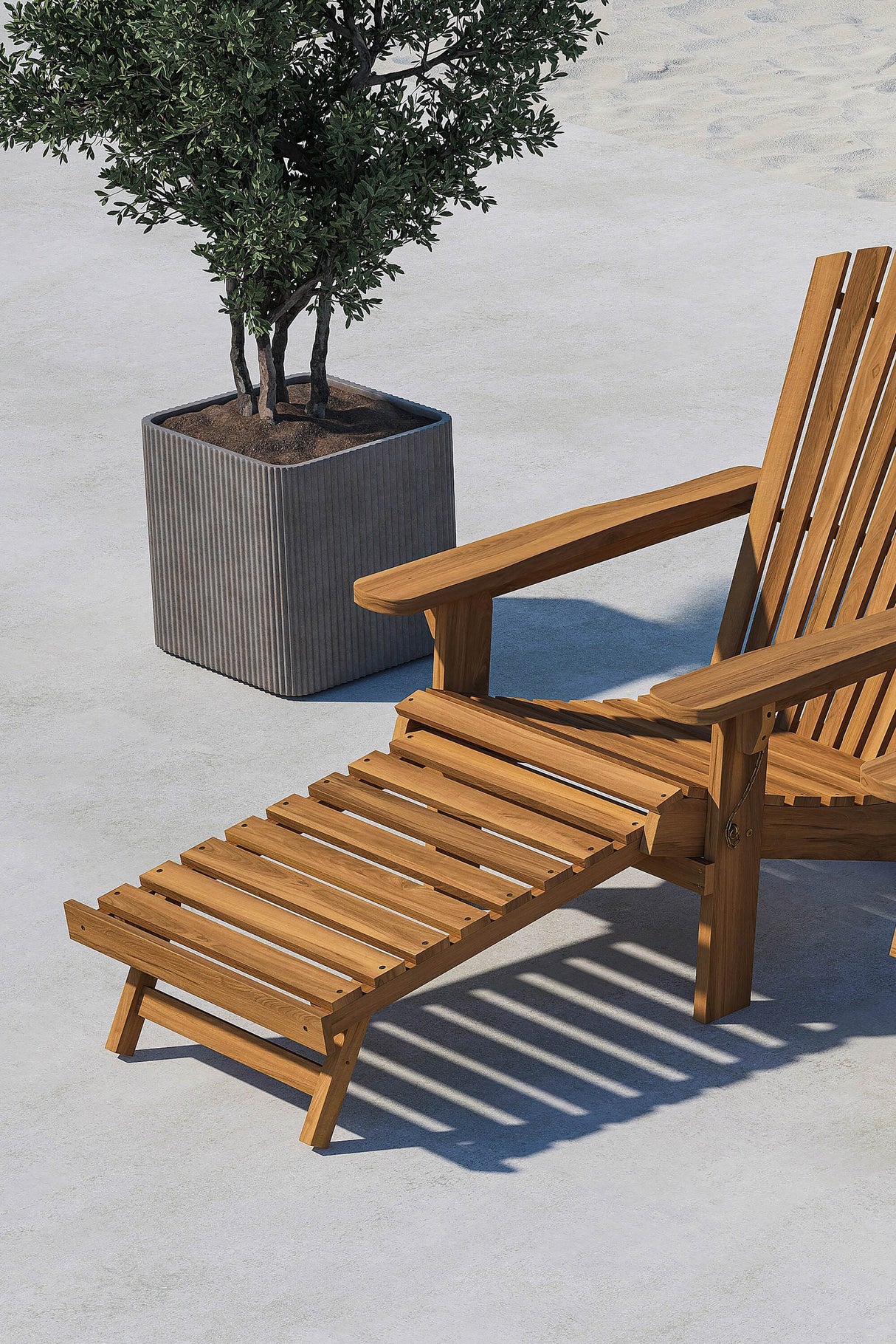 Tropea Outdoor Sun - Lounge - natur/Akazie - Outdoor Sun - Lounges - ALVAHOME