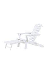 Tropea Outdoor Sun - Lounge - weiß/Akazie - Outdoor Sun - Lounges - ALVAHOME