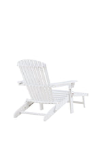 Tropea Outdoor Sun - Lounge - weiß/Akazie - Outdoor Sun - Lounges - ALVAHOME