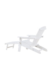 Tropea Outdoor Sun - Lounge - weiß/Akazie - Outdoor Sun - Lounges - ALVAHOME