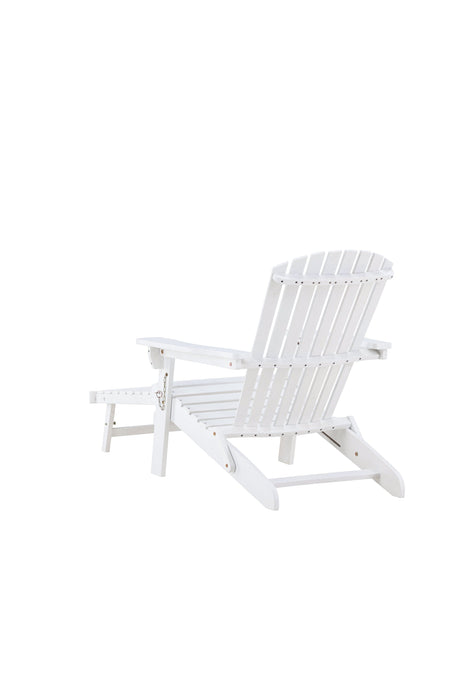 Tropea Outdoor Sun - Lounge - weiß/Akazie - Outdoor Sun - Lounges - ALVAHOME