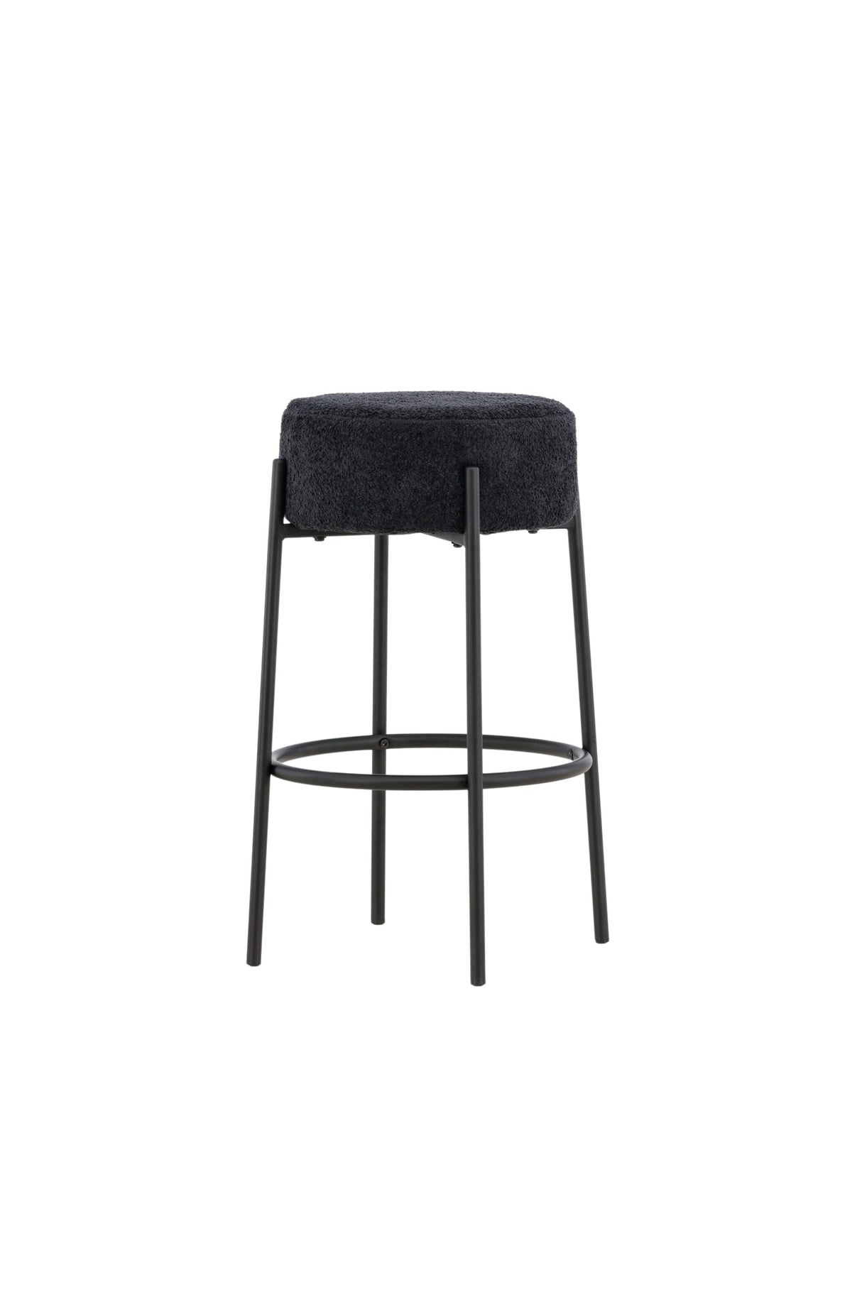 Tucson Barhocker - schwarz/Bouclé - Barhocker - ALVAHOME