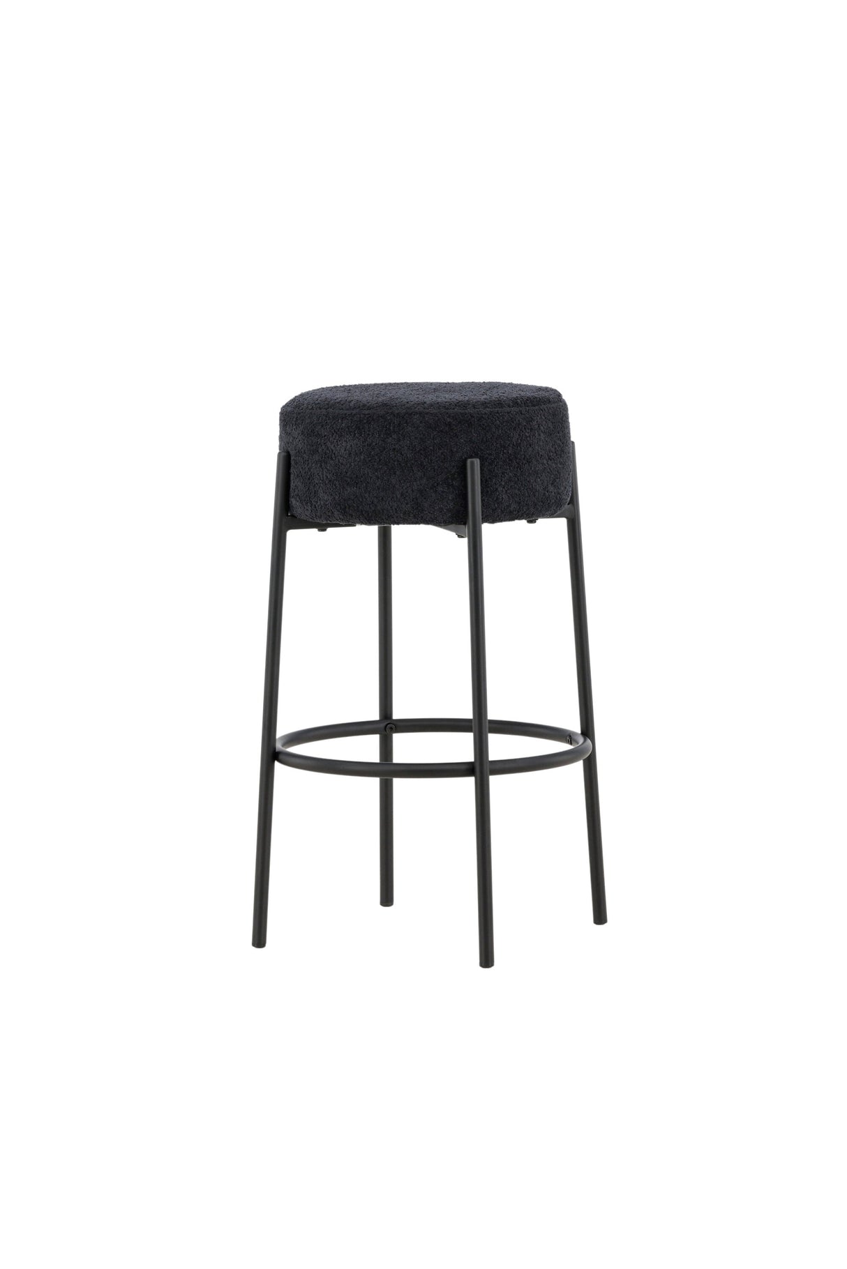Tucson Barhocker - schwarz/Bouclé - Barhocker - ALVAHOME