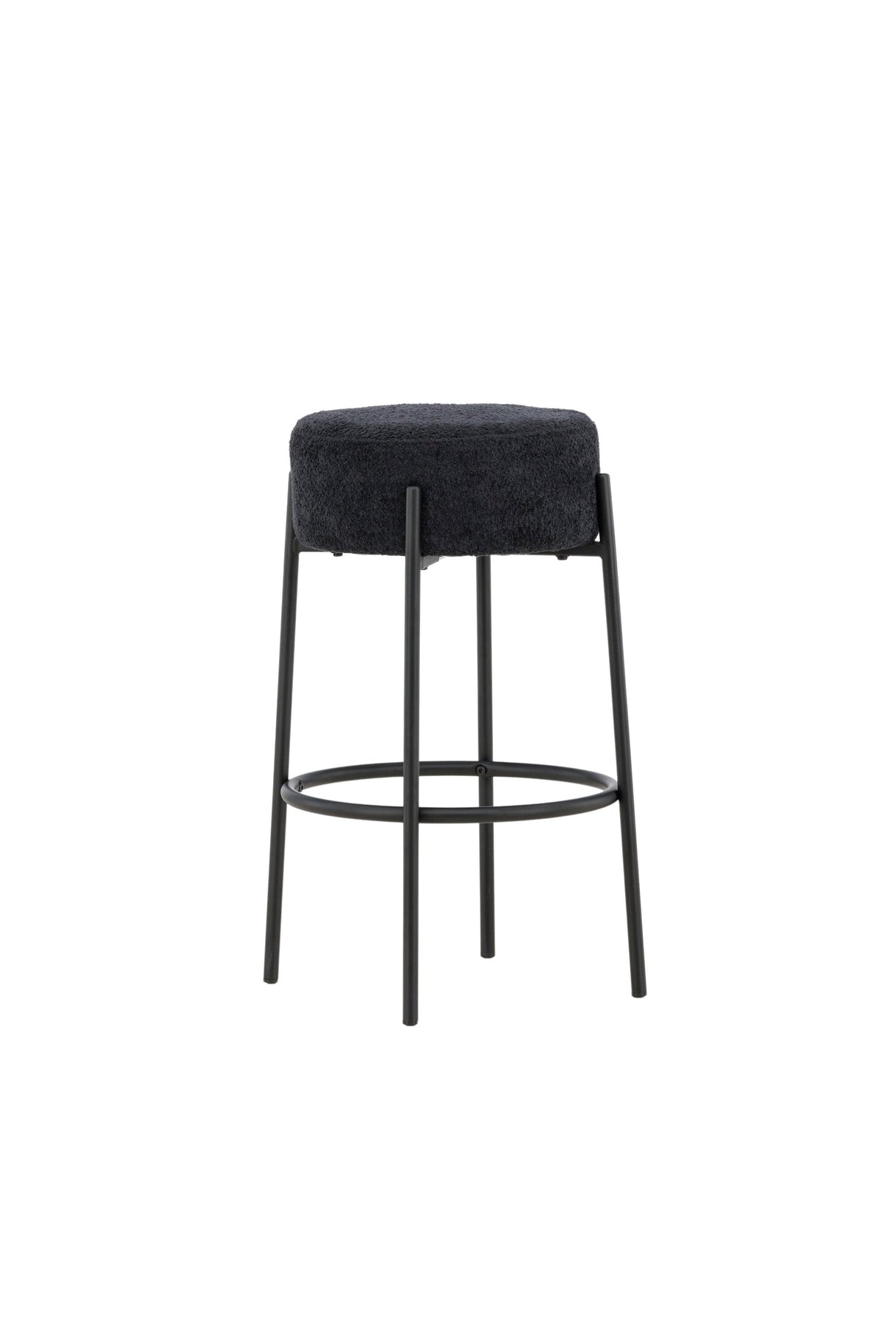 Tucson Barhocker - schwarz/Bouclé - Barhocker - ALVAHOME