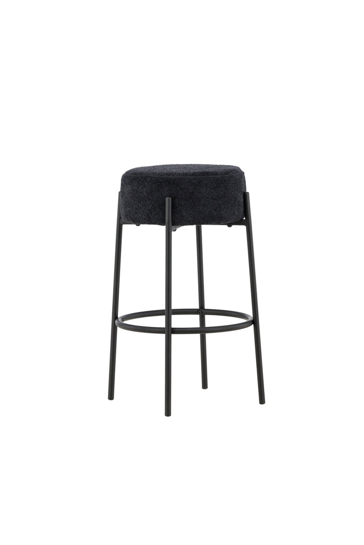 Tucson Barhocker - schwarz/Bouclé - Barhocker - ALVAHOME