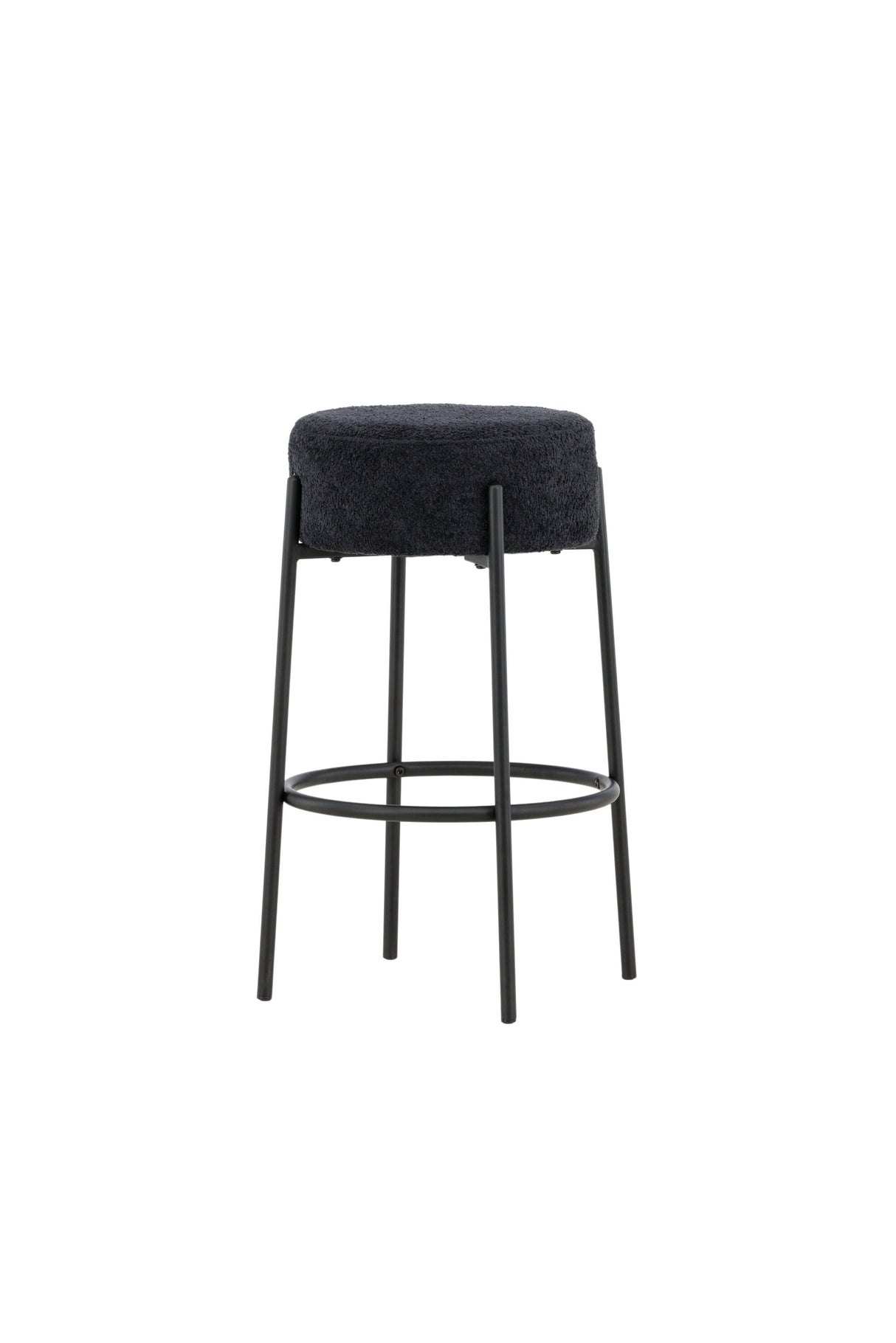 Tucson Barhocker - schwarz/Bouclé - Barhocker - ALVAHOME