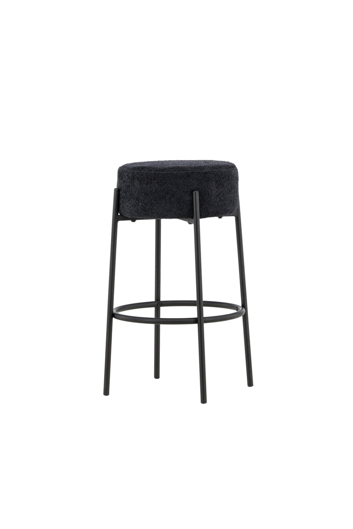 Tucson Barhocker - schwarz/Bouclé - Barhocker - ALVAHOME