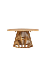 Tucumán Outdoor - Esstisch rund - natur/Akazie - Outdoor - Esstische (rund) - ALVAHOME